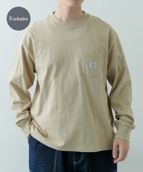 『別注』GUNGHO×ITEMS　ポケットロングTシャツ