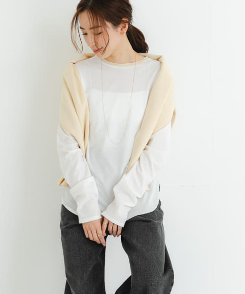 『MADE IN JAPAN』リンガーロングスリーブカットソー