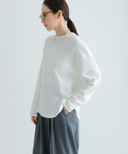 『MADE IN JAPAN』セッケツクルーネックルーズカットソー