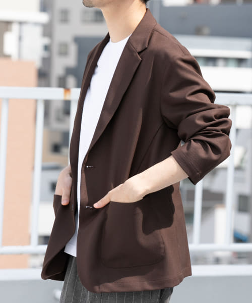 『セットアップ対応』カルゼストレッチジャケット