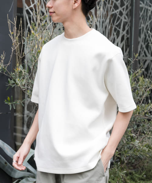 FORK&SPOON　ストレッチダンボールショートスリーブTシャツ