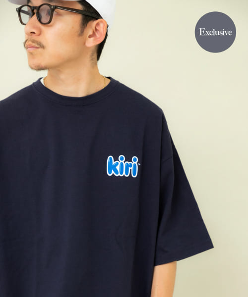 『別注』Kiri×URBAN RESEARCH　Logo T-shirts