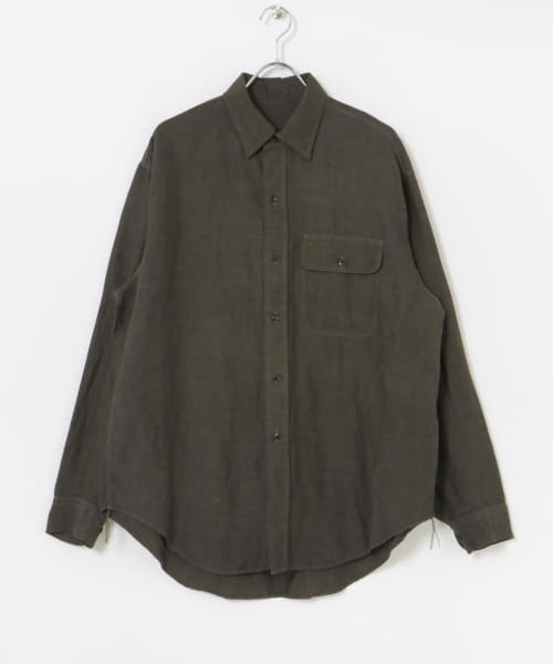 YLEVE　VISCOSE LINEN SHIRTS