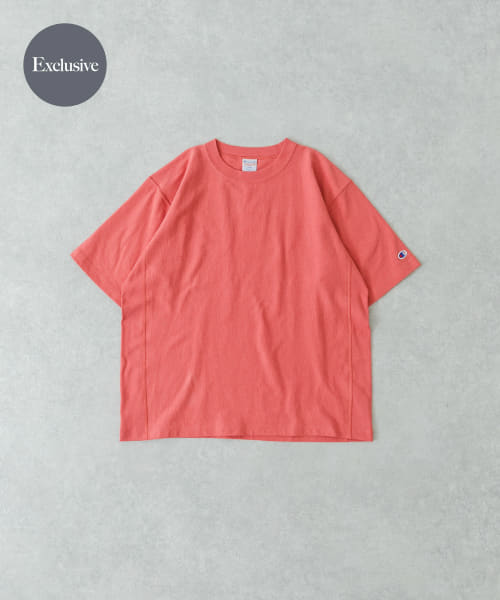 『別注』Champion×UR　USA Fit Short-Sleeve T-shirts