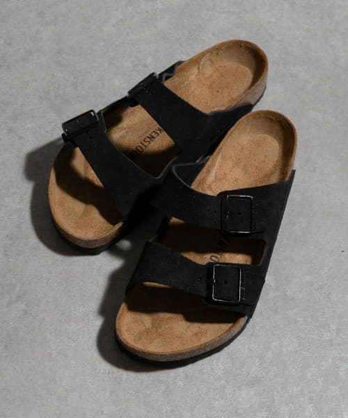 BIRKENSTOCK　ARIZONA SUEDE BLACK (regular)