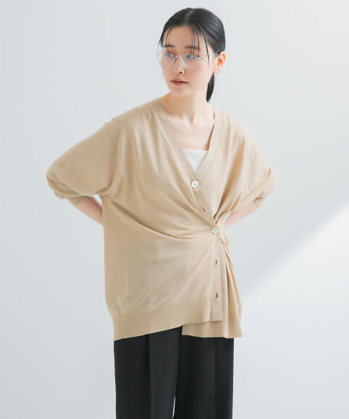 UVカット加工カーディガン