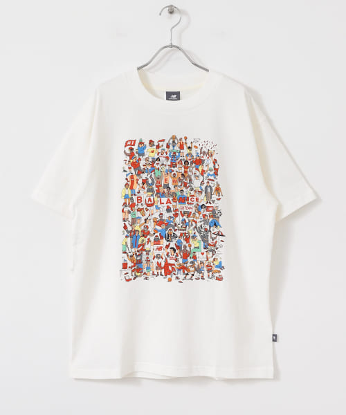 NEW BALANCE　AthleticsPrepRallyShort-SleeveT-shirts