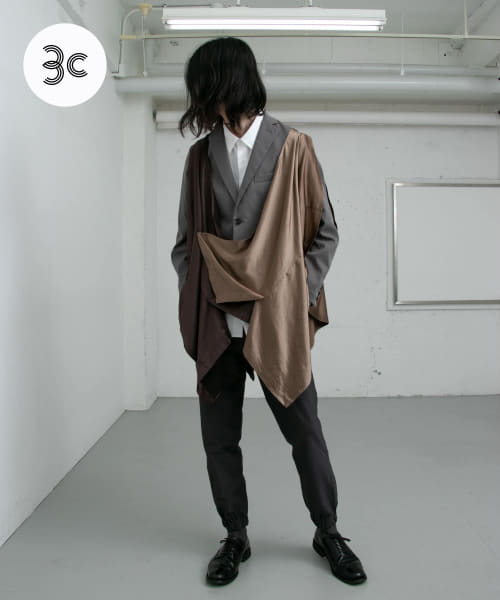 ザ グッドランド マーケット　Kris-multiway satin vest