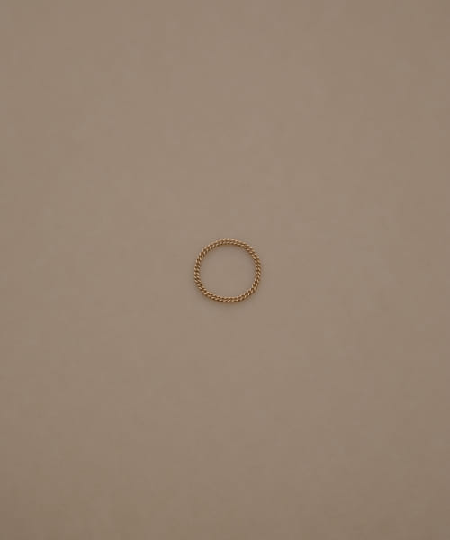 decor『デコール』　18K FlatlinkRing