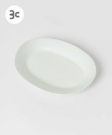 独歩炎×能登デザイン室　オーバルプレート