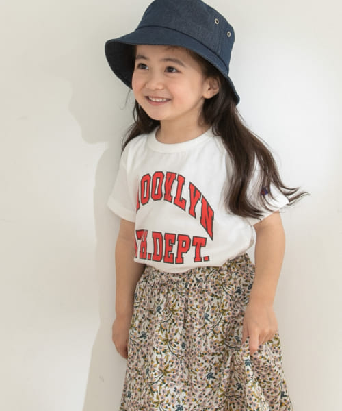 Champion×DOORS　ロゴプリントTシャツ(KIDS)