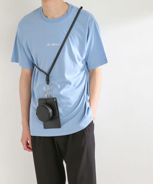 オーガニックコットンシシュウTシャツ(5分袖)