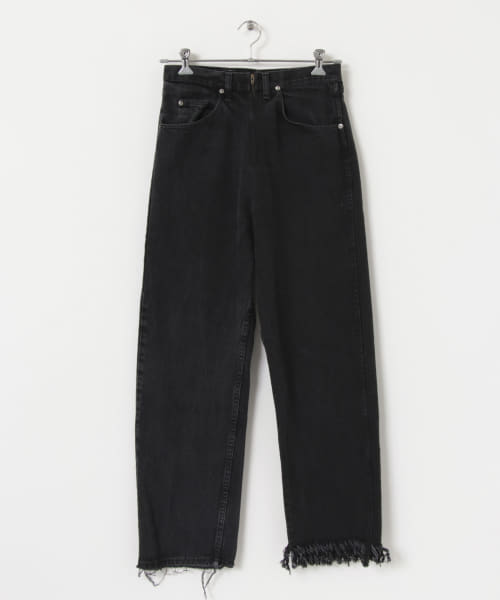 77circa　fringe denim pants 30