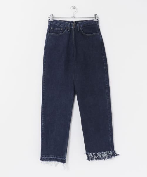 77circa　fringe denim pants 30
