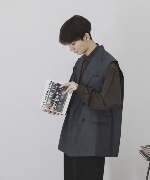 Couleur Meler sakasa　double breasted vest