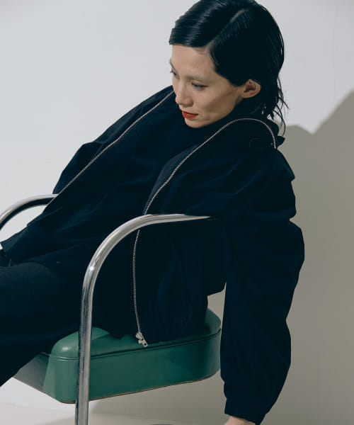 『別注』MIDIUMISOLID×TGM　RE-Nylon short blouson
