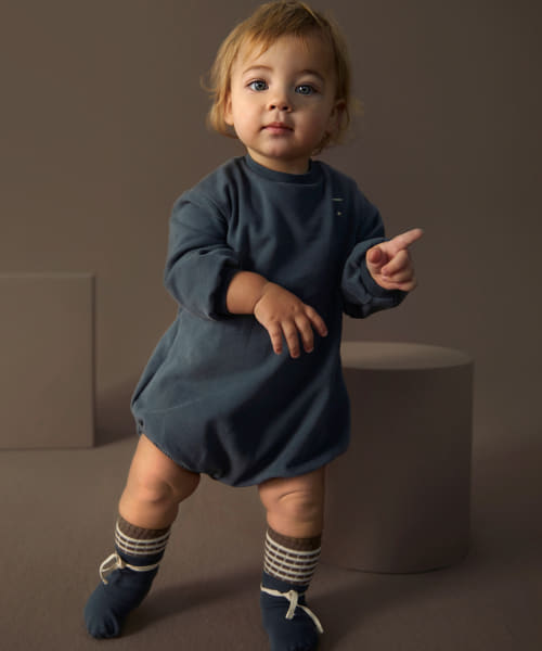 GRAY LABEL　BABY SWEAT ROMPER