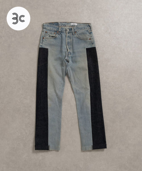 SREU　SREU-Transposed Denim Pants