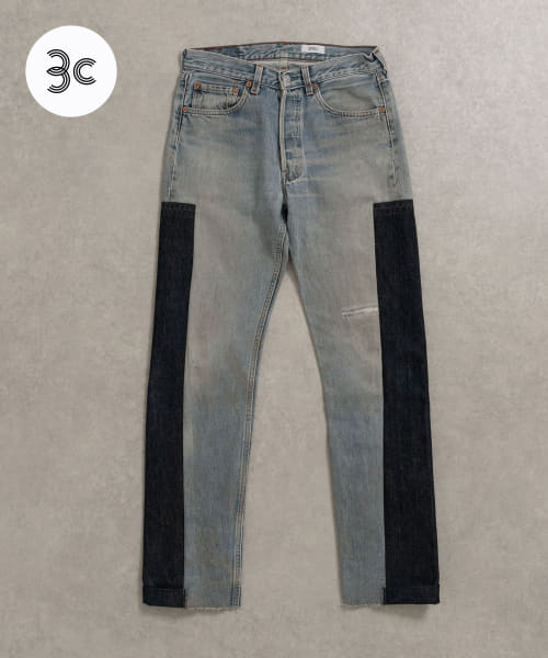 SREU　SREU-Transposed Denim Pants