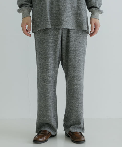SEVEN BY SEVEN　ORGANIC COTTON THARMAL PANTS