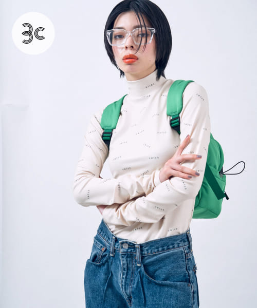 cwtch　all-over LONG-SLEEVE Top