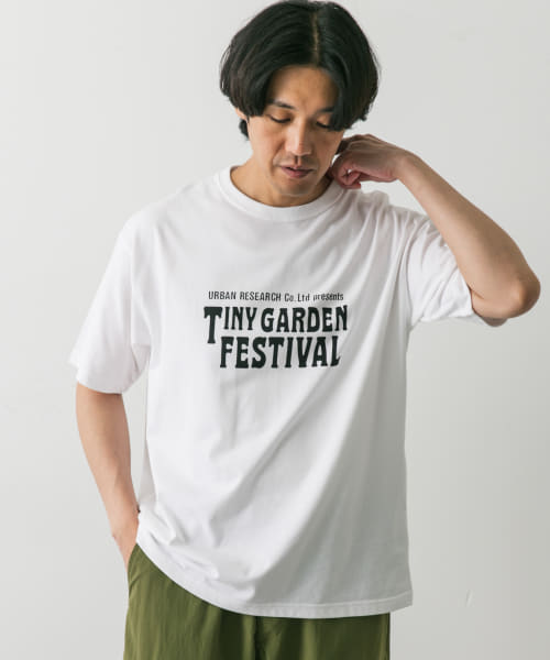 TINY GARDEN FESTIVAL オフィシャルロゴプリントTシャツ