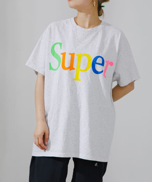 SUPERMARKET　SMアップルTシャツ
