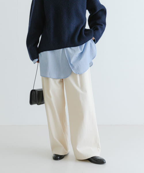 チノワイドパンツ