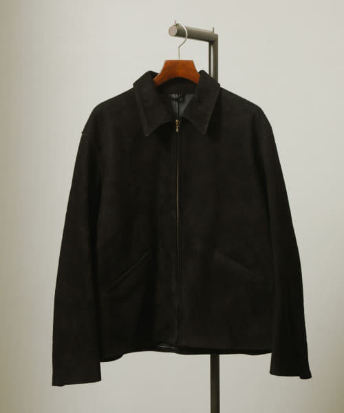 A PRESSE　Leather Sports Jacket
