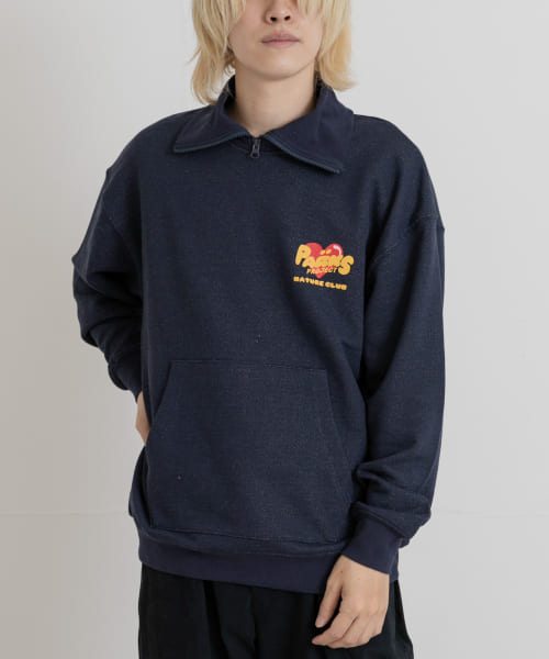 PARKS PROJECT　ECORICH SWEAT HALF ZIP