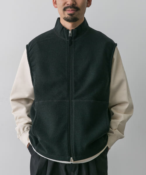 STILL BY HAND　Urban fleece jacket