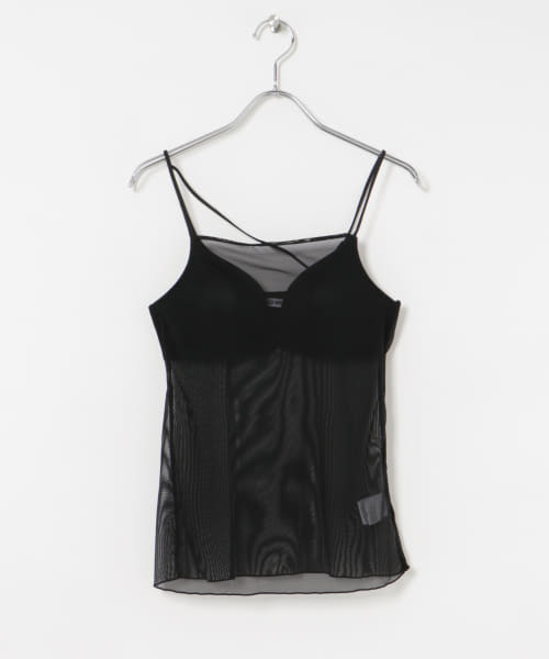 NICENICE MOMENT　MESH CAMISOLE