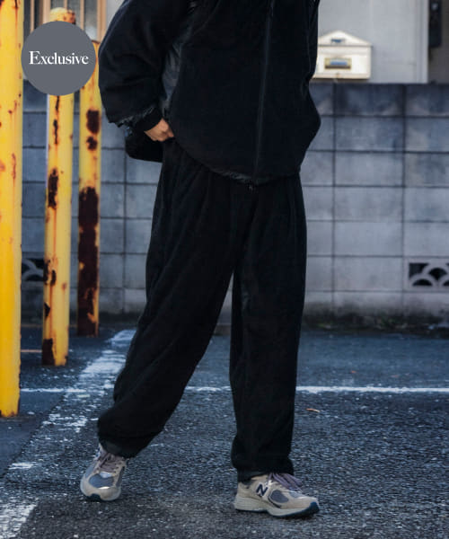 『別注』BROOXON×URBS　U.P.S. AIRLITE WARM SWEAT PANTS
