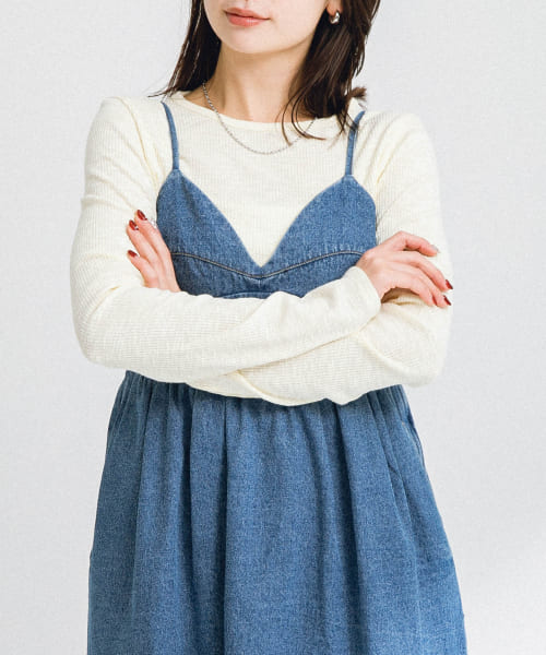 スラブベーシックロングスリーブTシャツ