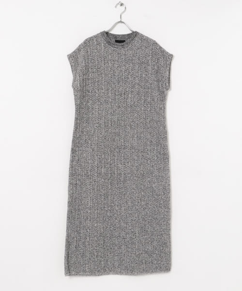 米富繊維　SHADOW STRIPE KNIT ONE-PIECE