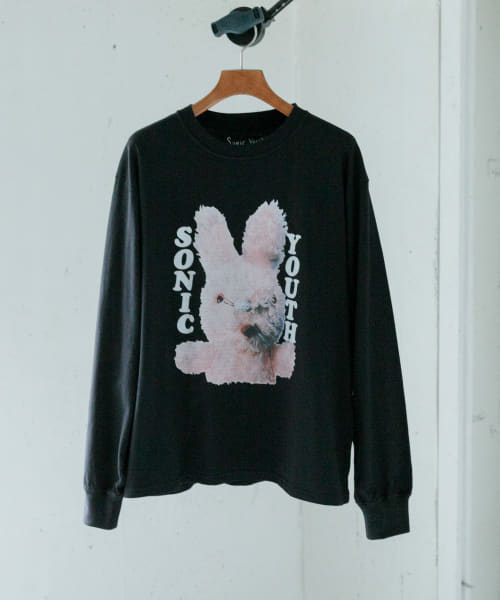 Sonic Youth プリントロングTシャツ
