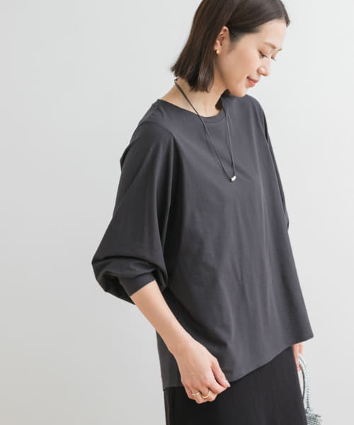 ドルマンルーズロングTシャツ