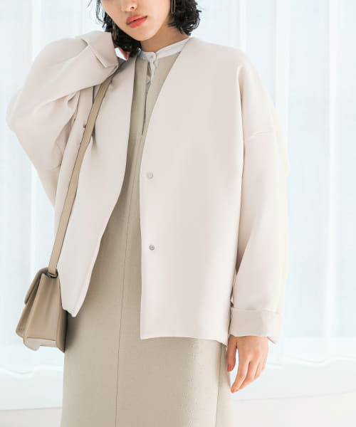 『一部別注カラー』ELENDEEK　FORM SHORT COAT