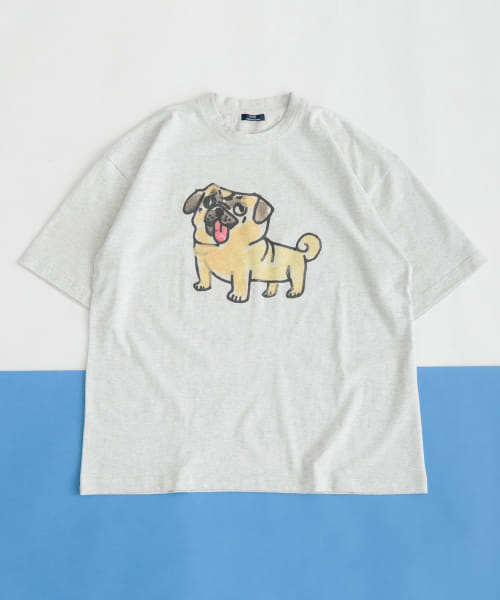 BEN LENOVITZ Dog Print T-shirts