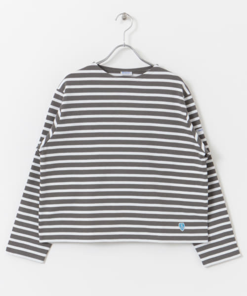ORCIVAL　CREW NECK LONG-SLEEVE PULLOVER