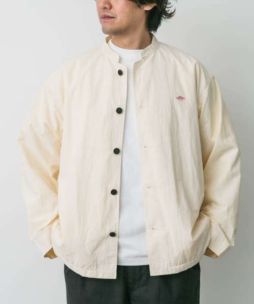 DANTON　BAND COLLAR JACKET