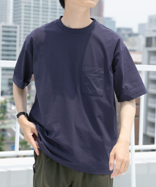 接触冷感ハイストレッチTシャツ