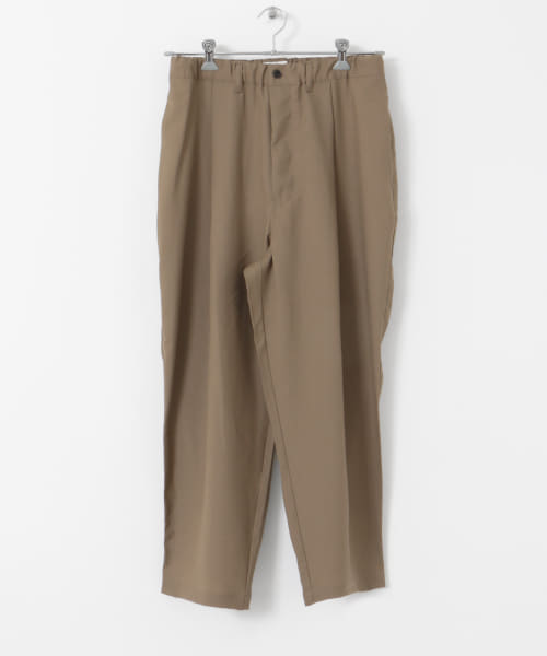 STILL BY HAND　Summer wool wide pants