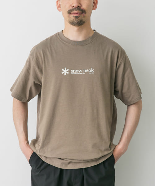 Snow Peak Apparel　Soft Cotton Logo S/S T-Shirts