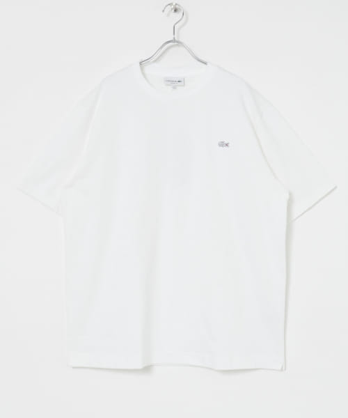 LACOSTE　アウトラインクロッククルーネックTシャツ