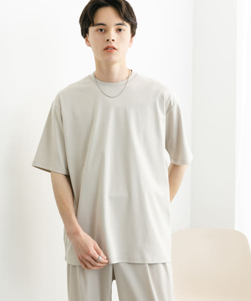 コットンスムースショートスリーブTシャツ