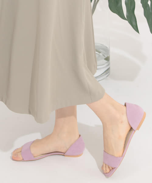 ワンバンドフラットサンダル