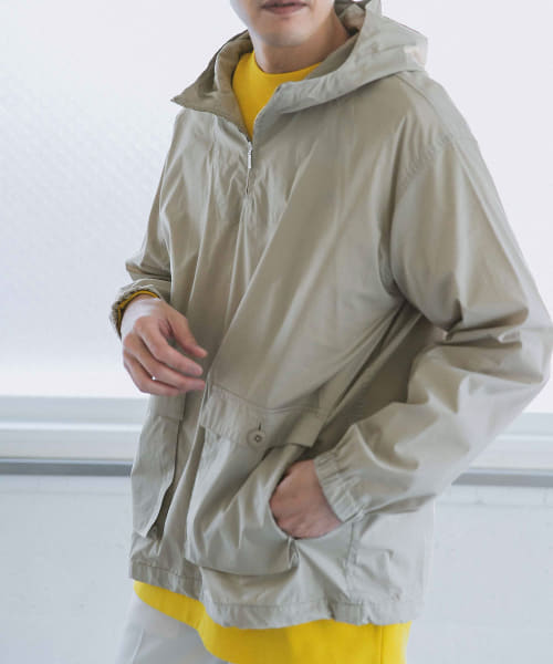 Half Zip アノラックパーカー