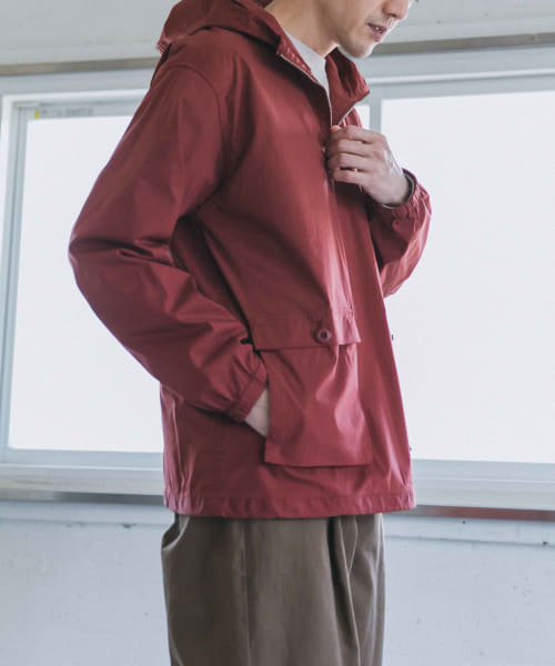 Half Zip アノラックパーカー