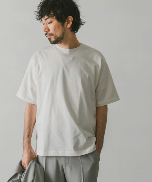 シルケットライクショートスリーブTシャツ